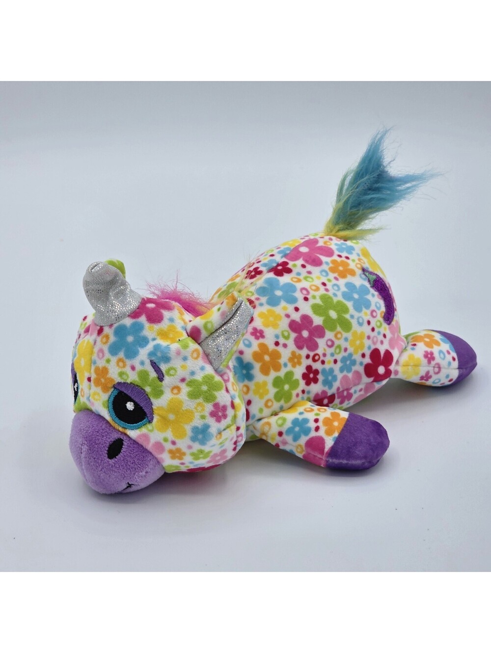 Cutetitos Unicornitos Bean Bag Plush Colorful Floral 6" 2021 Scented